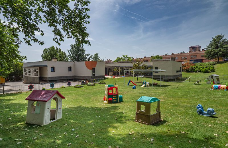 Exterior de la escuela